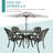 Maspeth Round 4 - Person 40.3" Long Dining Set-539986617