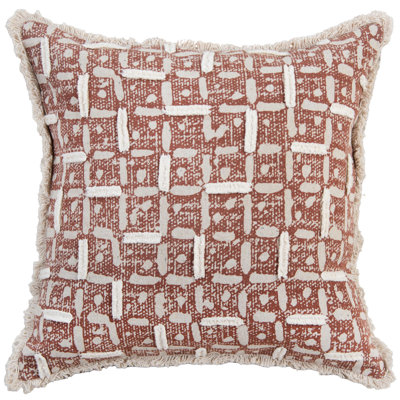 20" x 20" Cotton Throw Pillow
