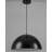 Lodi 1-Light Black Dome Pendant