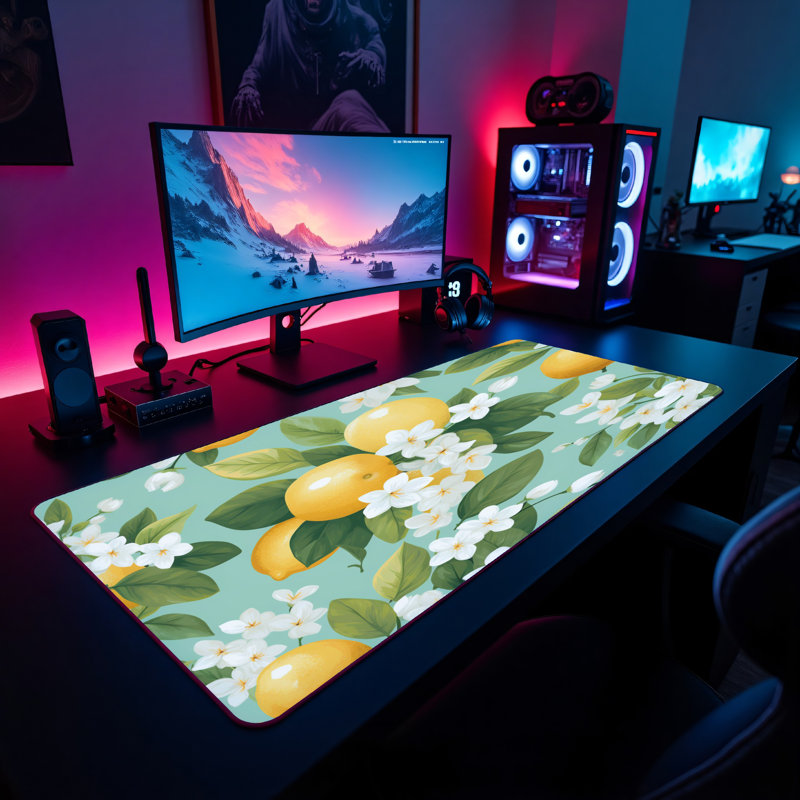Polyester Desk Pad, 23.6x13.8
