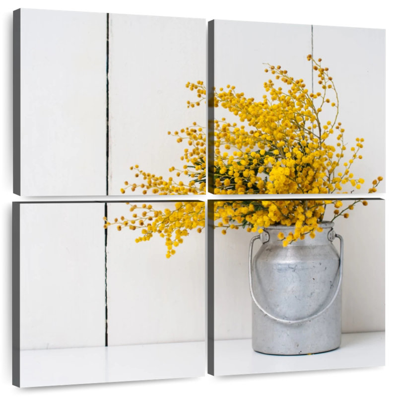 Harnek Yellow Mimosa Flowers