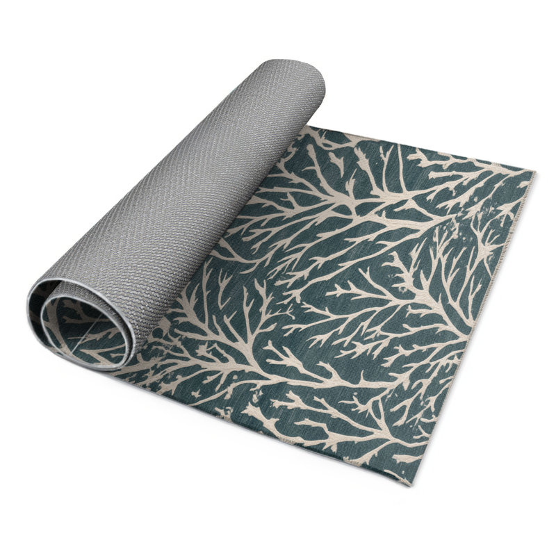 Tapis d'intérieur et d'extérieur vert Nature, Rectangulaire 3 pi x 5 pi