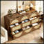 Commode d'appoint en bois avec 9 tiroirs-1735038287