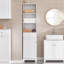 Aaleeyah Freestanding Linen Cabinet-806026203