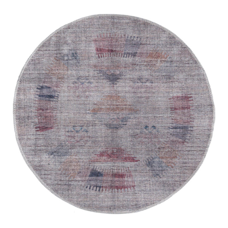 Sisu Striped Indoor Rug, Round 3'3"
