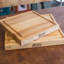 John Boos Chef's Collection Edge Grain 1.75" Maple Cutting Board with Groove-32567538