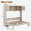Lit escamotable avec armoires de rangement