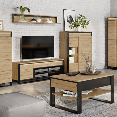 Kiker Unfinished TV Stand for TVs up to 65"