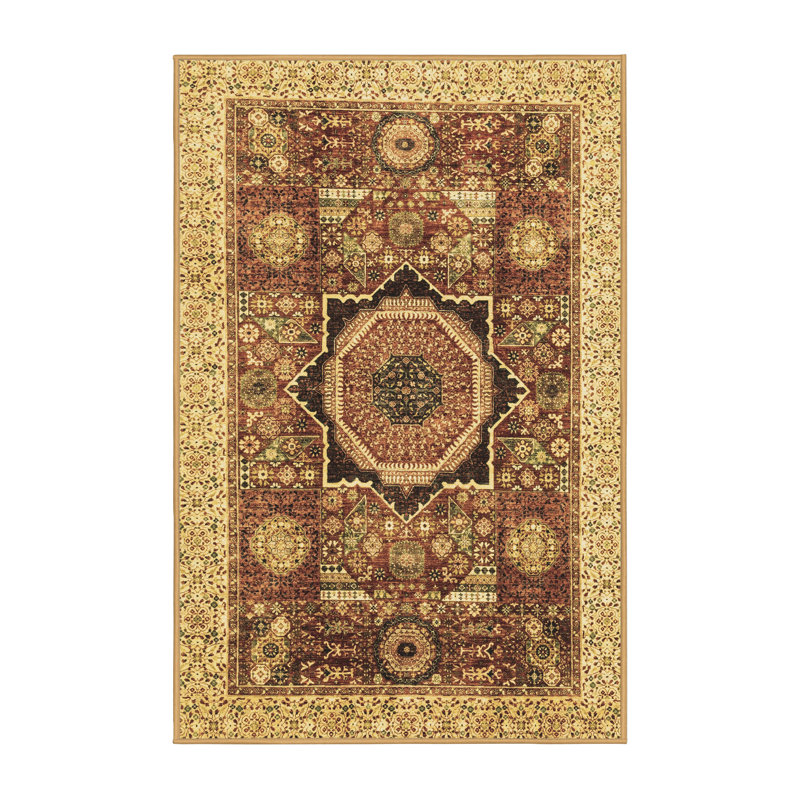 Tapis abstraits et lavables à la machine Abstract 2370, Rectangle 2 pi x 3 pi