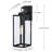 Swarna Outdoor Wall Light with Matte Black Finish-1776995500