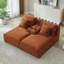 Chaise longue double à compression avec coussins et porte-gobelets Gower-117793432