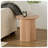  Round Fluted Side Table