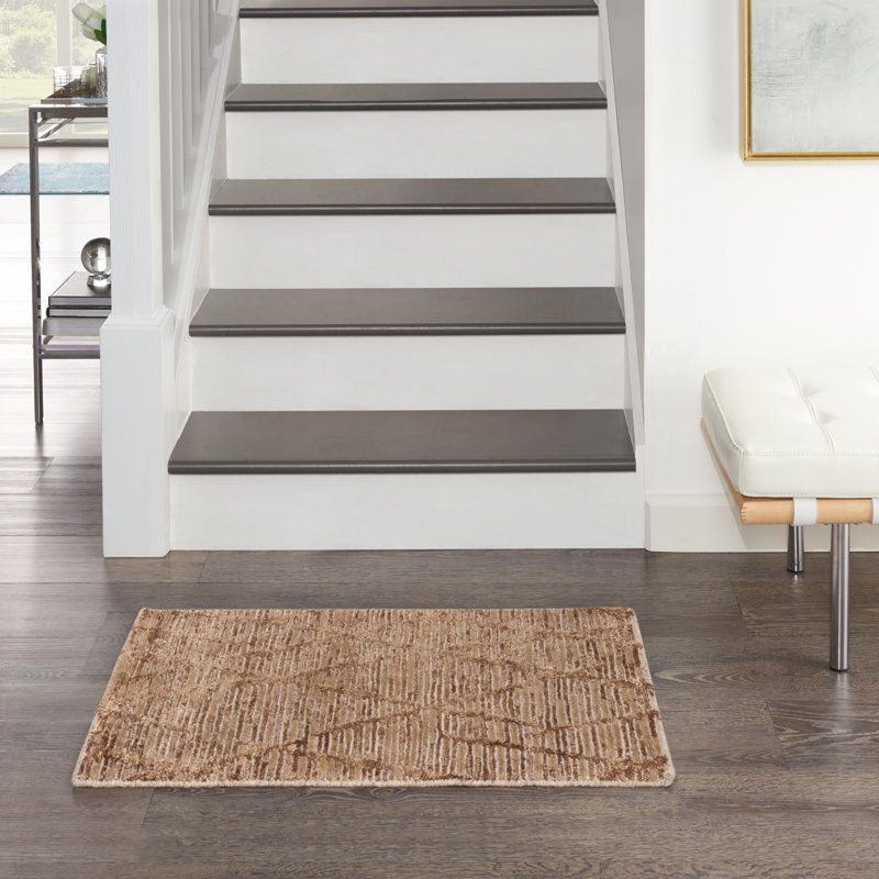 Nourison Tietsia Saddle Modern Indoor Rug, Rectangle 2' x 3', Saddle