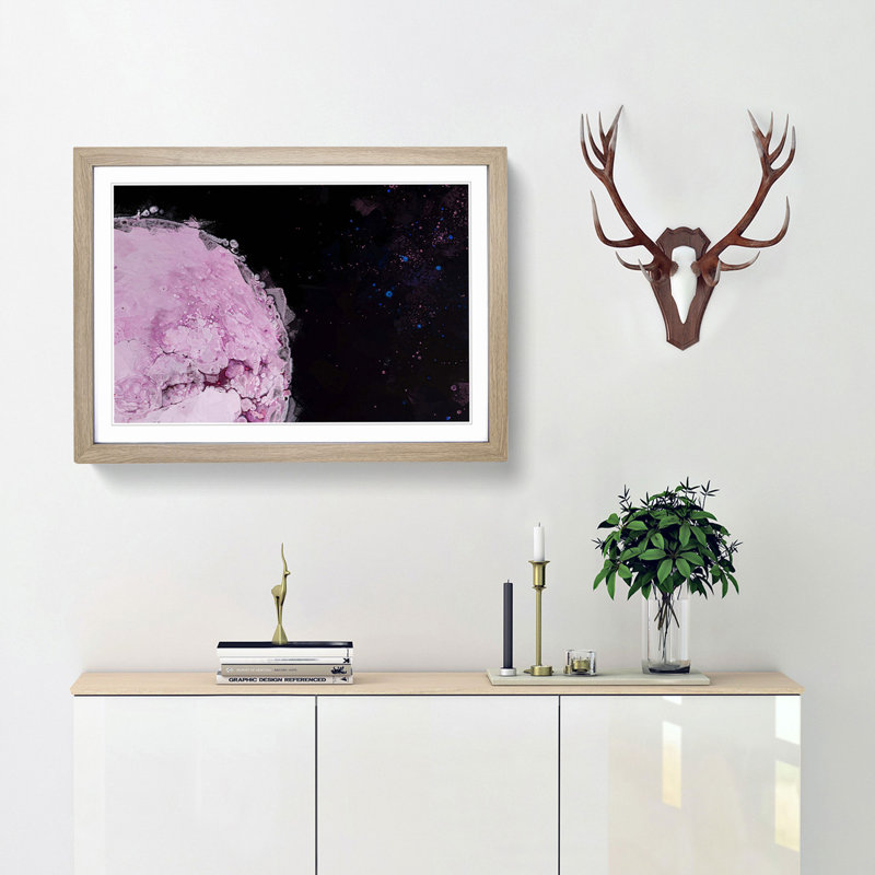 Stars of Life - Picture Frame Painting Print, 62cm H x 87cm W x 2cm D, Oak Framed