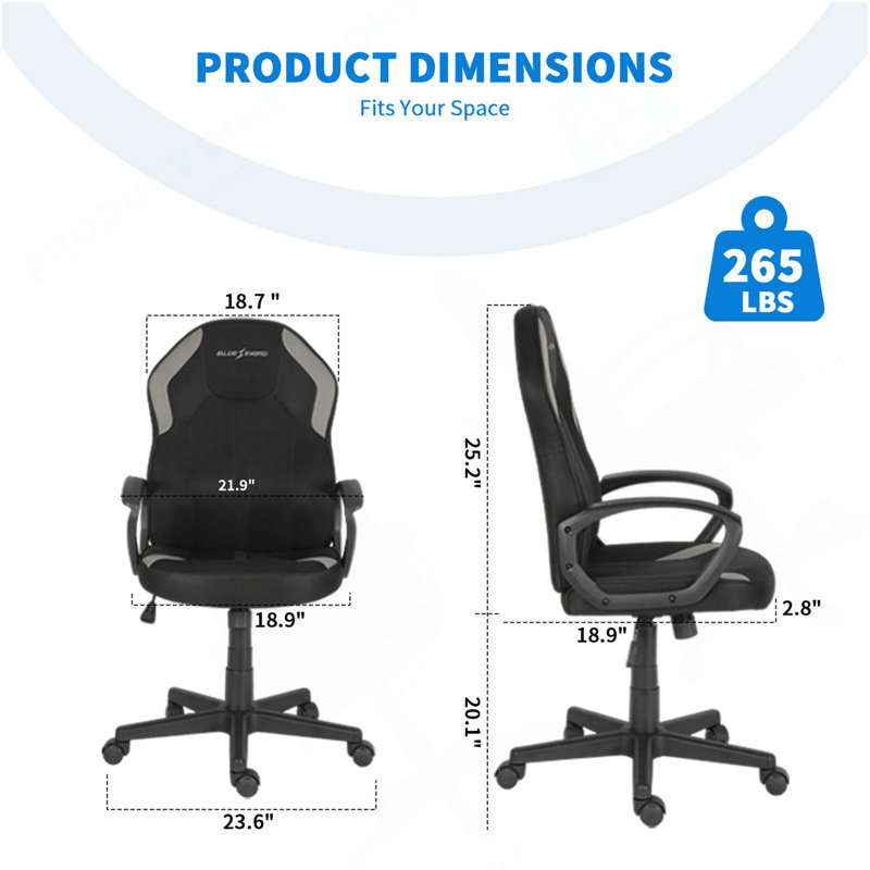 Chaise de bureau ergonomique Vigosit