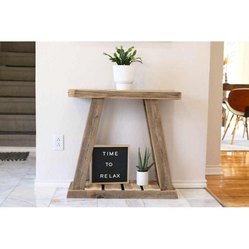 Console Natural Luxe