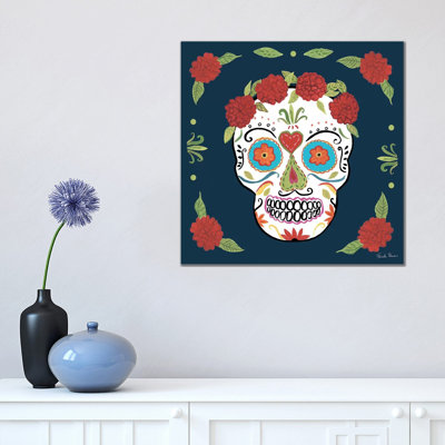 Day of the Dead III 1 Piece Wrapped Canvas Painting