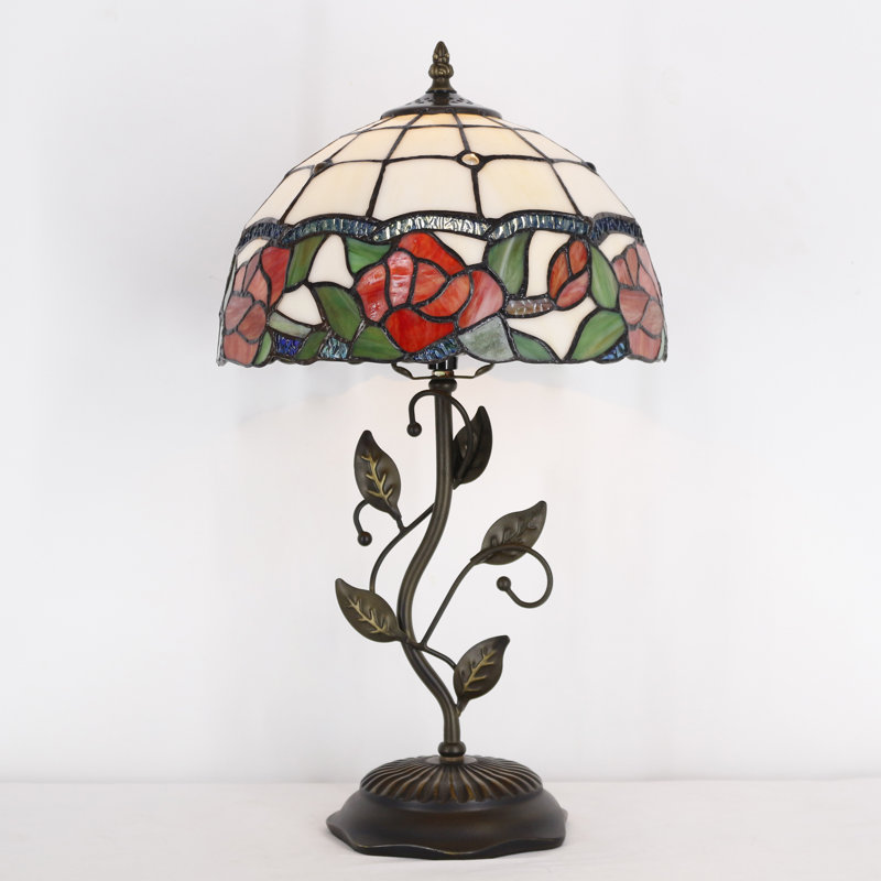 Lampe de table Tiffany Rose