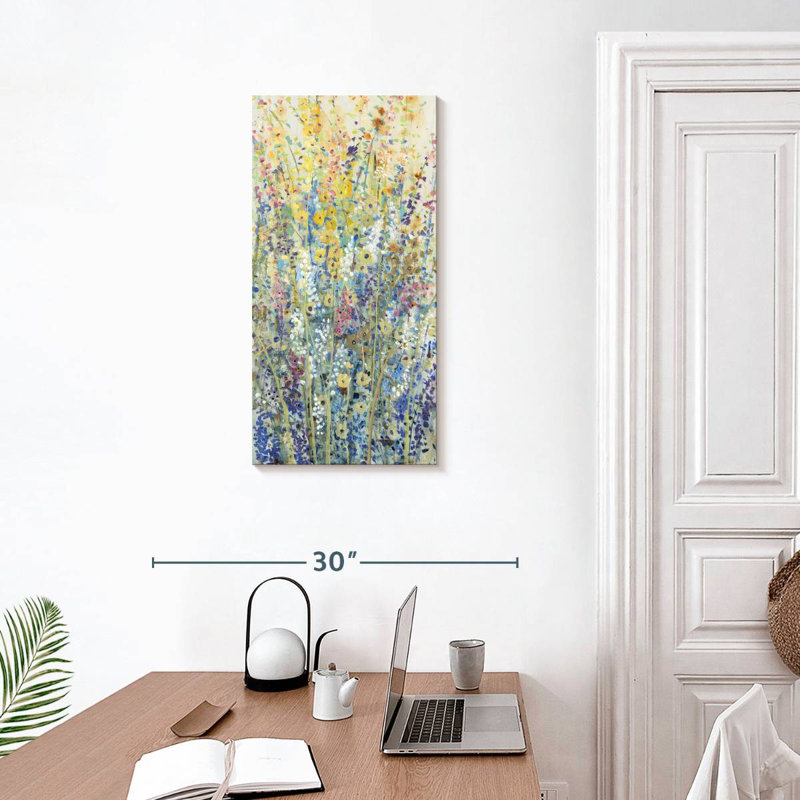 Avery Wildflower Panel II, 30" H x 15" W