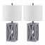 Lampe de table en bois massif Briea-586325170