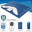 Matelas pour lit d'eau à vague réduite Genesis 400-11291351