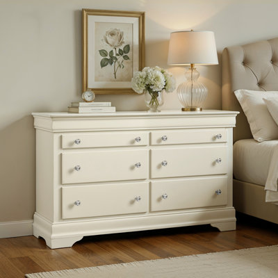 Commode 6 tiroirs Barvelle