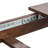 Dining Table , 106.3 in  Large Extendable Kitchen Table
