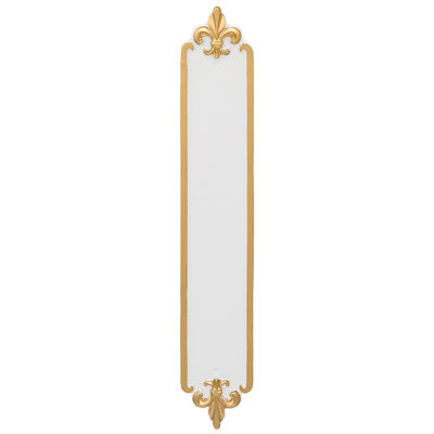 Fleur de Lis 4-Line Wall Address Plaque