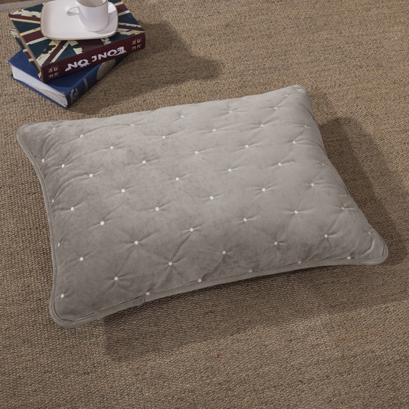 Ensemble de courtepointe Velvety Dreams, Courtepointe très grand + 2 couvre-oreillers stan, Brun