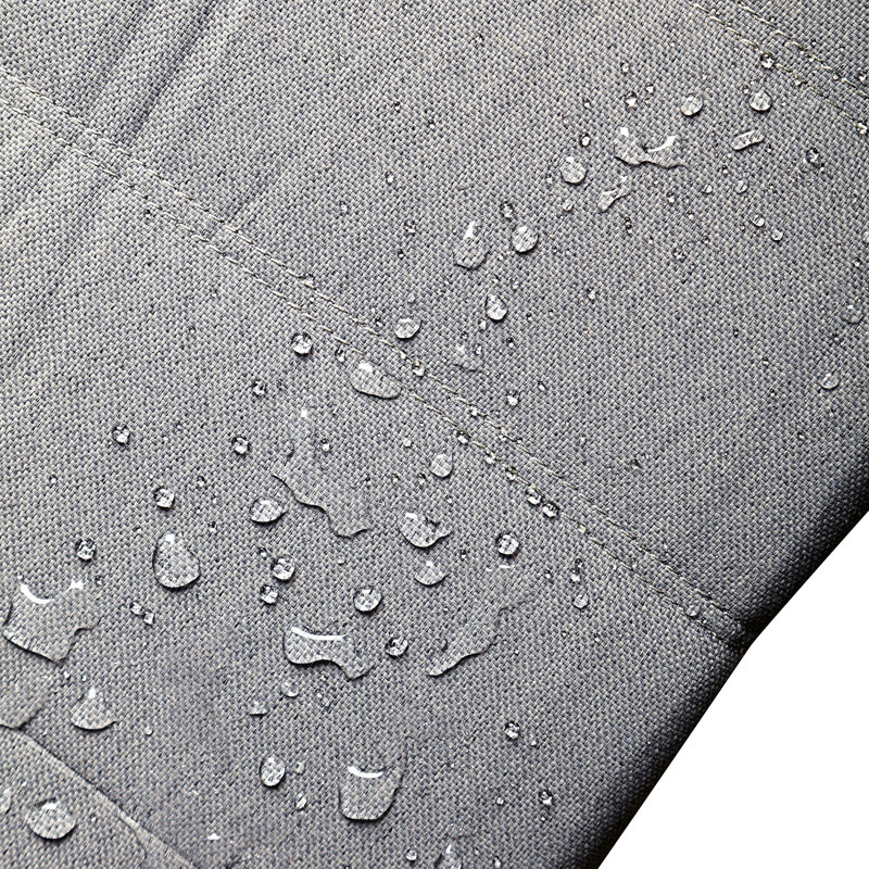 Deko Living Gray Compressed Foam Chair, Gray Polyester
