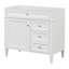 Armoire de rangement de salle de bain de style moderne avec 2 tiroirs et un tiroir basculant-58163389