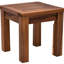 Ensemble de 3 tables gigognes d'extérieur avec structure en bois d'acacia et design multifonctionnel Outsunny
