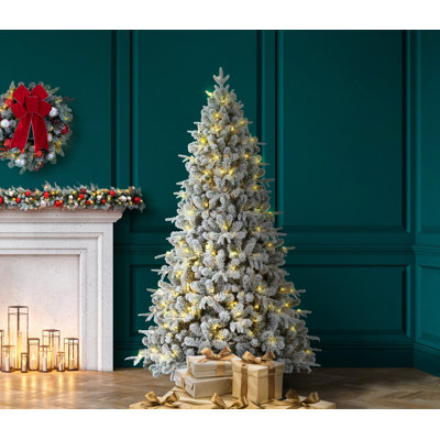 90' Lighted Fir Christmas Tree