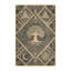 Tapis moelleux moelleux à motif de treillis d'inspiration mondiale Marvine-1786506300