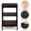 40cm W Manufactured Wood Bedside Table