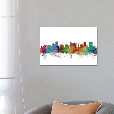 Orlando, Florida Skyline by Michael Tompsett - Wrapped Canvas Gallery-Wrapped Canvas Giclée