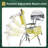 Lemon Pattern Aluminum Folding Backpack Beach Chair-92487733