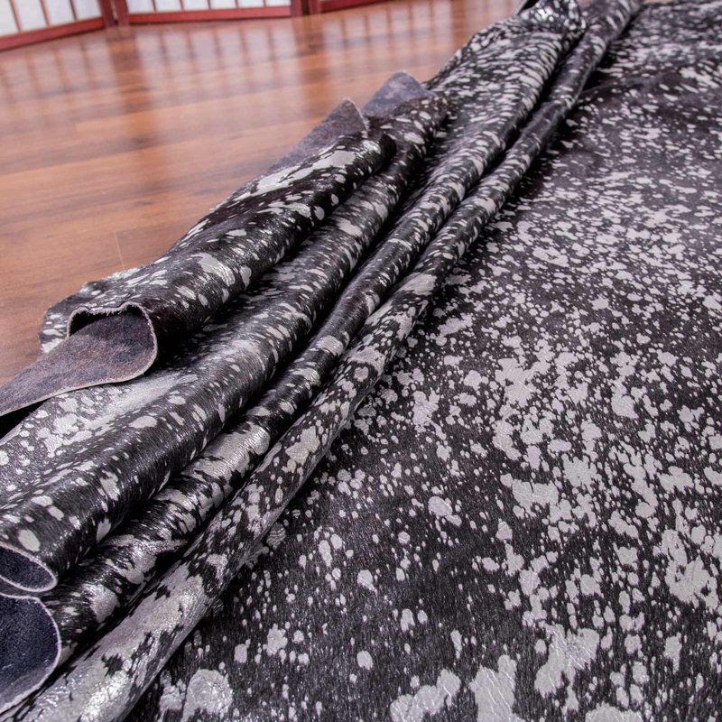 Burgess Cowhide Animal Print Indoor Rug