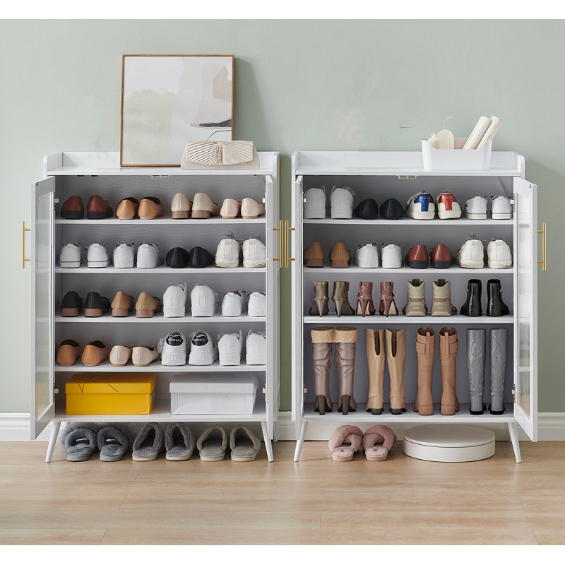 20 Pair Shoe Storage Cabinet