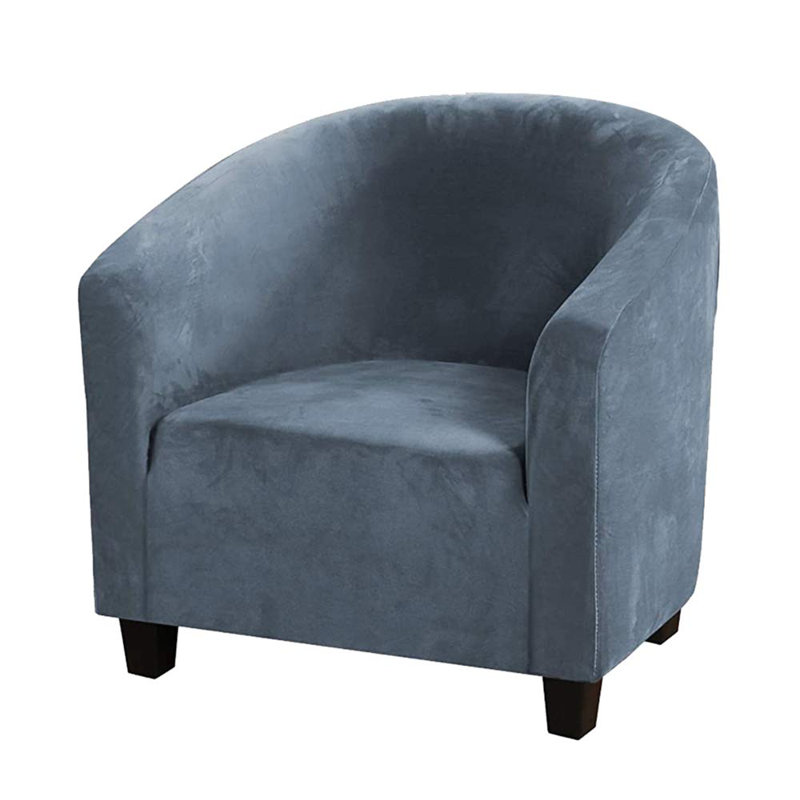 Sofa Slipcover, Gray/Blue