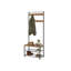 Coat Rack, Hall Tree with Shoe Storage Bench, 32 x 70 x 175 cm, Industrial-1410448043