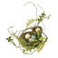 Faux Robin's nest decor
