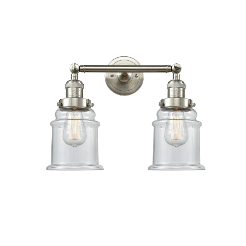 Galaviz 2 - Light Dimmable Vanity Light, Brushed Satin Nickel