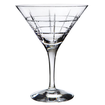 Street 7.7oz. Crystal Martini Glass Set