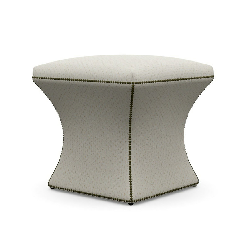Roxie Square Ottoman, Macrame 090620