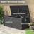 120 Gallon Outdoor Resin Storage Box Waterproof with Lockable Lid-100670093-121560431