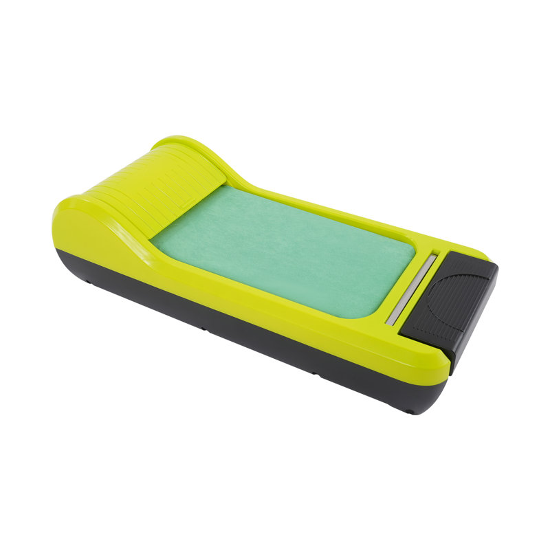 Dibbrun Portable Shoe Covers Machine w/ 1 Roll of Film, Green