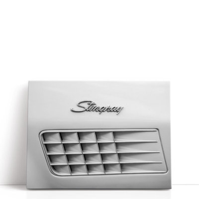 Stingray Car Logo - reproduction d'art sur toile