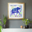 Painted Elephant I - Peinture encadrée-53449513-53449512