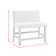 Winston Porter Dublyn Counter Bench with Upholstered Back and Grey Fabric in Brown